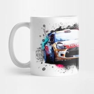 Mads Ostberg's Citroen DS3 WRC Mug